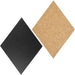 Securit Chalkboard Set Diamond Black, Brown 22.4 x 33.2 cm