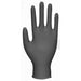 Nitrex Disposable Gloves Nitrile Small (S) Black Pack of 100