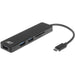 ACT Usb Hub AC6405 3 Usb,Cardreader Black