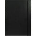 Filofax Notebook 115022 A4 Ruled Twin Wire Faux-leather Soft Cover Black 56 Pages