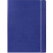 Filofax Notebook 115024 A4 Ruled Twin Wire Faux-leather Soft Cover Blue 56 Pages