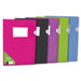 Seco Square Cut Folder A4 Assorted PP (Polypropylene) 140 microns Pack of 5