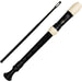 A Star Brown & White Descant Recorder Black Pack of 10