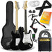 3rd Avenue Electric Guitar 3/4 Size Black Set