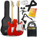 3rd Avenue Electric Guitar Red 4/4 Size Set