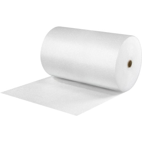 RAJA Bubble Wrap PE (Polyethylene) 1,000 mm (W) x 100 m (L) Transparent Recycled 30%