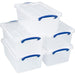 Really Useful Box Storage Box 10.2C-PK5CB 10.2 L Transparent PP (Polypropylene) 26 x 40.5 x 16 cm Pack of 5