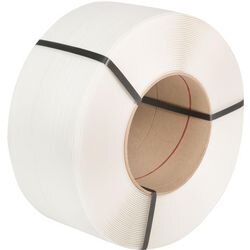 Safeguard Machine Strapping White 12 mm x 0.63 mm x 3000 m Pack of 2