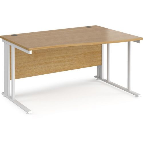 Dams International Wave Desk MCM14WRWHO 1,400 x 725 x 800 - 990 mm