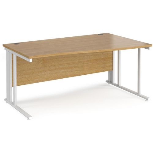 Dams International Wave Desk MCM16WRWHO 1,600 x 725 x 800 - 990 mm