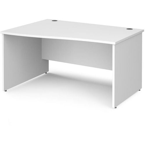 Dams International Wave Desk MP14WLWH 1,400 x 725 x 800 - 990 mm