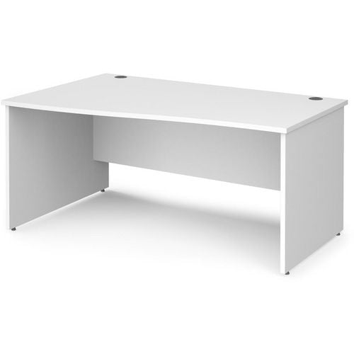 Dams International Wave Desk MP16WLWH 1,600 x 725 x 800 - 990 mm