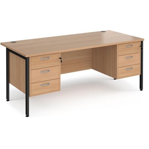 Dams International Desk MH18P33KB 1,800 x 800 x 725 mm