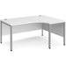 Dams International Right Hand Ergonomic Desk MB16ERSWH 1,600 x 1,200 x 725 mm