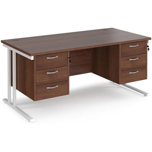 Dams International Desk MC16P33WHW 1,600 x 800 x 725 mm