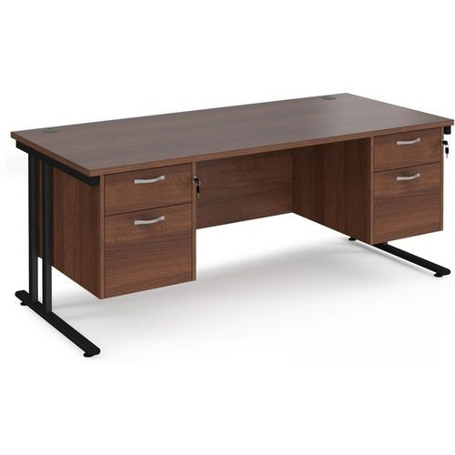 Dams International Desk MC18P22KW 1,800 x 800 x 725 x 800 - 990 mm