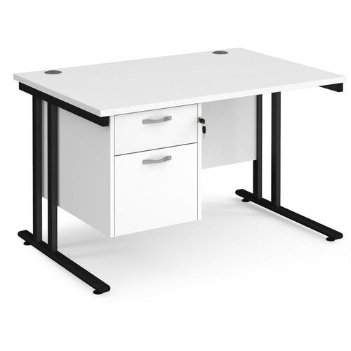 Dams International Desk MC12P2KWH 1,200 x 800 x 725 x 800 - 990 mm