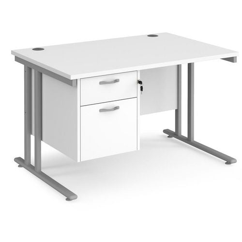 Dams International Desk MC12P2SWH 1,200 x 800 x 725 mm