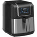 HOMCOM Air Fryer 800-120V70 6.5 L 1700 W Steel, Plastic Black, Grey