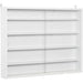 HOMCOM Shelving Unit White 950 x 800 x 600 mm