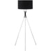 HOMCOM Floor Lamp B31-370V70 Black, Silver