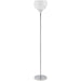 HOMCOM Floor Lamp B31-352 Silver