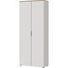 GERMANIA Melamine resin coated chipboard Filing Cabinet Walnut Cashmere, Walnut repro 810 x 400 x 1,970 mm