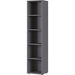 Germania Bookcase 4234-547 Grey 450 mm (W) X 400 mm (D) X 1970 mm (H)