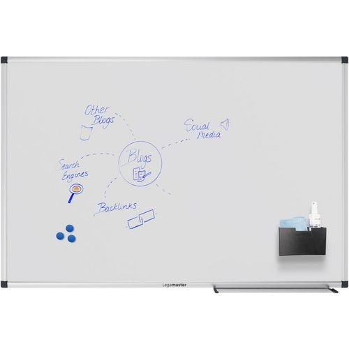 Legamaster UNITE PLUS Magnetic Whiteboard Enamel 90 x 60 cm