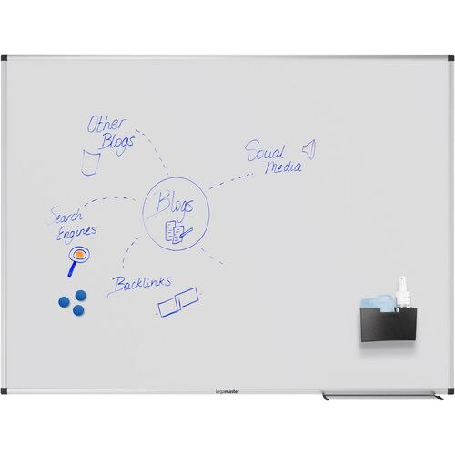 Legamaster UNITE PLUS Magnetic Whiteboard Enamel 120 x 90 cm