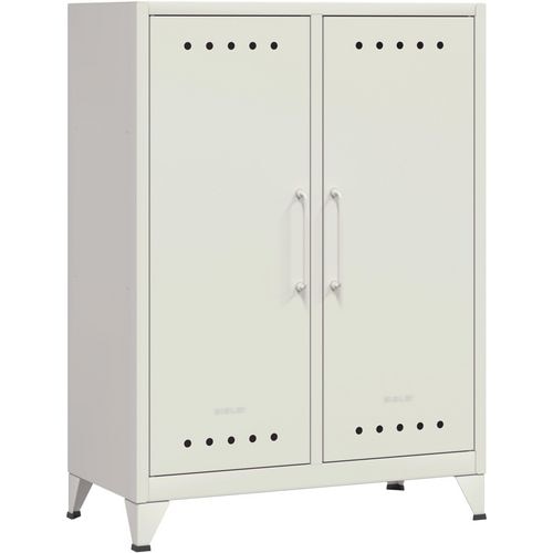 Bisley Fern Middle Steel Locker 800 x 400 x 1,100 mm White