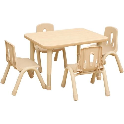 Profile Education Table KB4-EAX8060-30 Cream 800 (W) x 600 (D) x 620 (H) mm