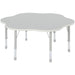 Profile Education Table KB4-LT211GREY Grey 1,200 (W) x 1,200 (D) x 620 (H) mm