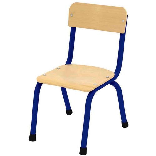 Profile Education Chair KB51-ML102-08 Wood Blue Pack of 4