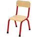 Profile Education Chair KB51-ML102-05 Wood Red Pack of 4