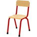 Profile Education Chair KB51-ML104-05 Wood Red Pack of 4