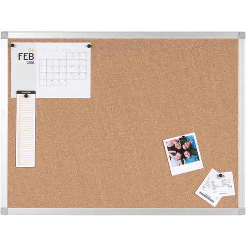 Viking Notice Board Cork Brown 106.5 x 75 cm