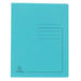 Exacompta Flat File 39986E A4 Mottled Pressboard 27.2 (W) x 0.2 (D) x 31.8 (H) cm Turquoise Pack of 25