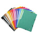 Elastic Folder Exacompta 5510E Mottled Pressboard Rubber Band 24 (W) x 0.3 (D) x 32 (H) cm Assorted Pack of 50