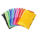 Exacompta Iderama 3 Flap Folder 55930E Assorted Card Pack of 40