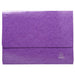 Exacompta Iderama Document Wallet 6509Z Card 35.7 (W) x 24.5 (D) x 0.4 (H) cm Purple Pack of 10