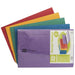 Exacompta Document Wallet 5250Z Card 24.5 (W) x 35.8 (D) x 22.4 (H) cm Assorted Pack of 50