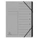 Exacompta Multipart File 541711E A4 Mottled Pressboard Grey 24.5 (W) x 0.5 (D) x 32 (H) cm Pack of 10