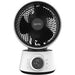 igenix Desk Fan IGFD4009W Non Height Adjustable Main 26 W Plastic White 32 25.5 x 23.7 x 37.4 cm