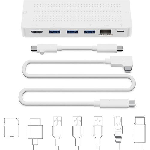 Twelve SouthUSB Hub 12-2115 White