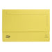 Exacompta Europa Document Wallet 3149Z A4, Foolscap Mottled Pressboard 35.7 (W) x 0.3 (D) x 24.5 (H) cm Lemon Pack of 25