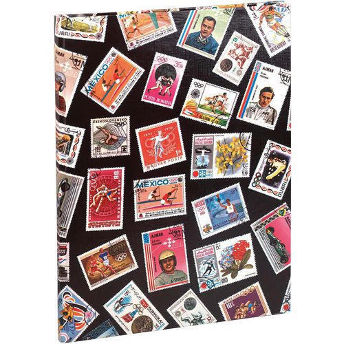 Exacompta Sport Collectable Album Hardback Paper 23 x 30.7 x 1.6 cm Multicolour Pack 5