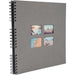 Exacompta Milano Photo Album Spiral Hardback Paper 33 x 35 x 3.3 cm Grey