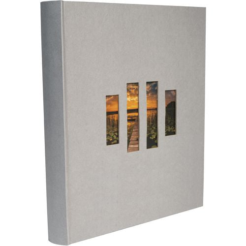 Exacompta Milano Photo Album Hardback Paper 30.3 x 32.8 x 4.7 cm Grey