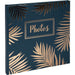 Exacompta Palma Photo Album Hardback Paper 24.7 x 24.7 x 1.7 cm Blue Pack 2